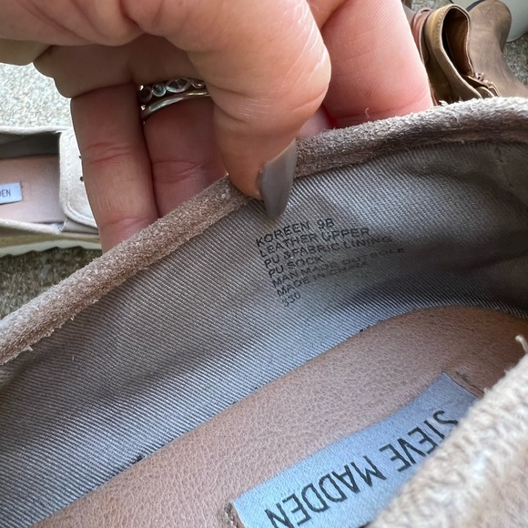 Steve Madden platform sneakers/heels/slides shoes - Picture 3 of 3